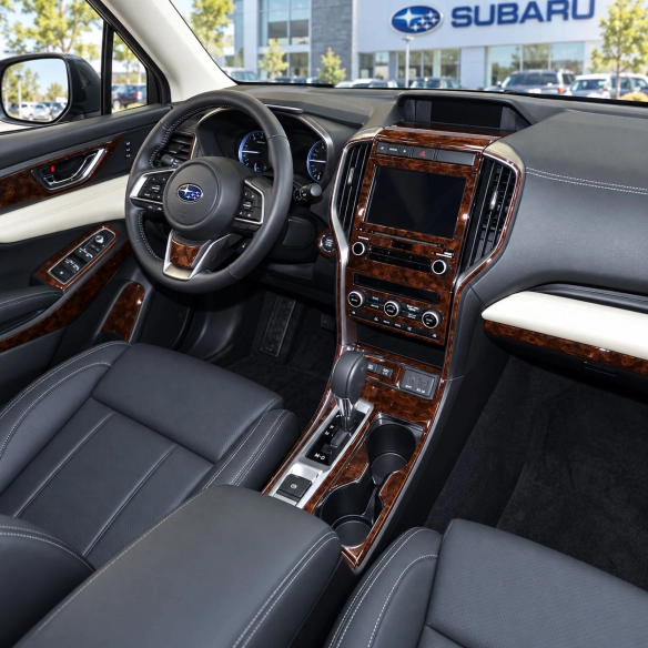 Subaru Ascent 2019-2022 Interior Dashboard Trim Kit Dash Trim Dekor Full Set 37 Parts