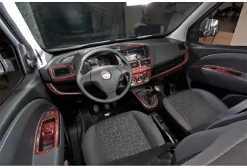 Fiat Doblo 09.2009 3D Inleg dashboard Interieurset aansluitend en pasgemaakt op he 27 -Teile