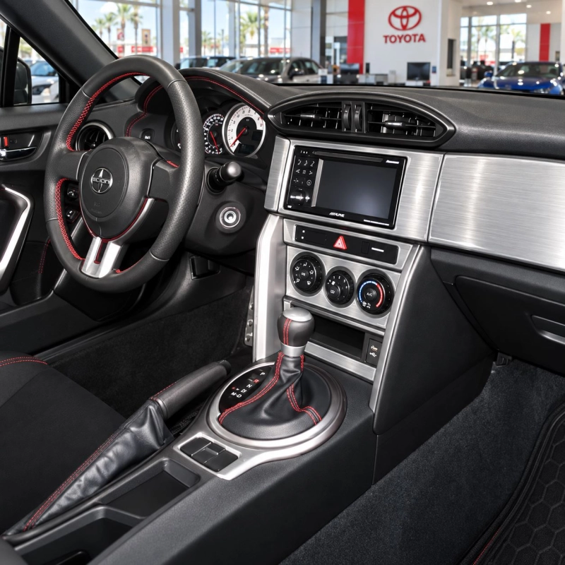 Scion FR-S 2013-UP Full Set Interior Dashboard Trim Kit Dash Trim Dekor