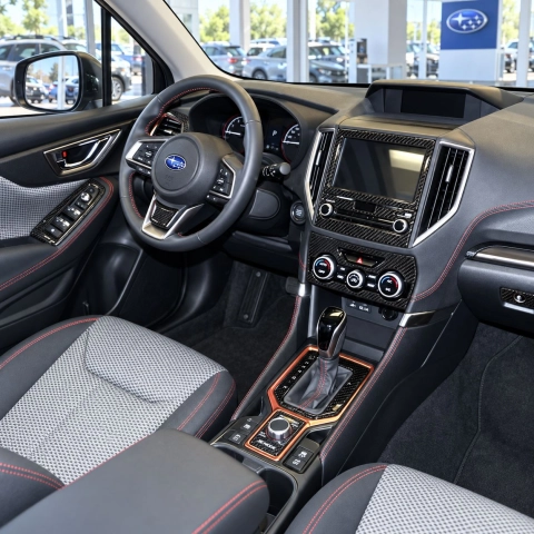 Subaru Forester 2019-2024 3D Cockpit Dekor Interieurleisten Set 6-teilig 2