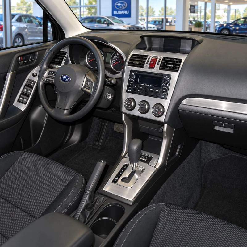Subaru Forester 2012-2018 kit décoration intérieure tableau de bord 34 pièces