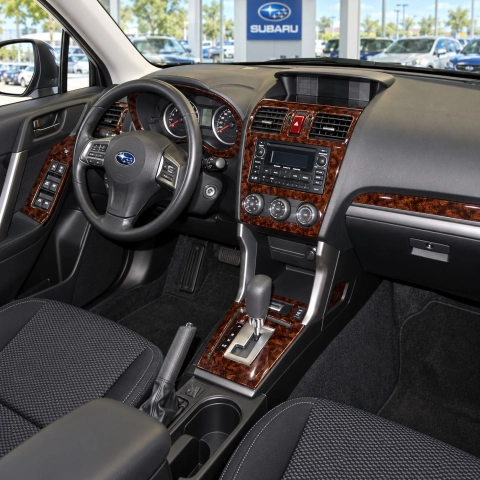 Subaru Forester 2012-2018 kit décoration intérieure tableau de bord 34 pièces