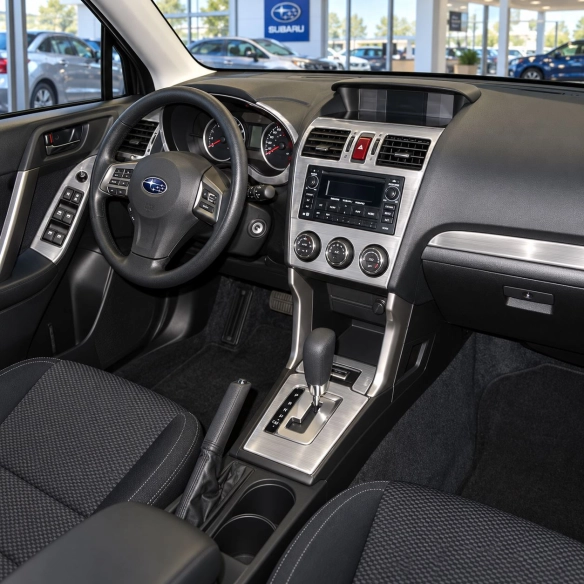 Subaru Forester 2014-2017 3D Cockpit Dekor Interieurleisten Set 28-teilig