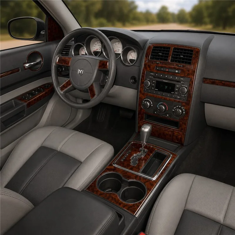 Dodge Charger 2008+ basisset 3D dashboard sierlijstset