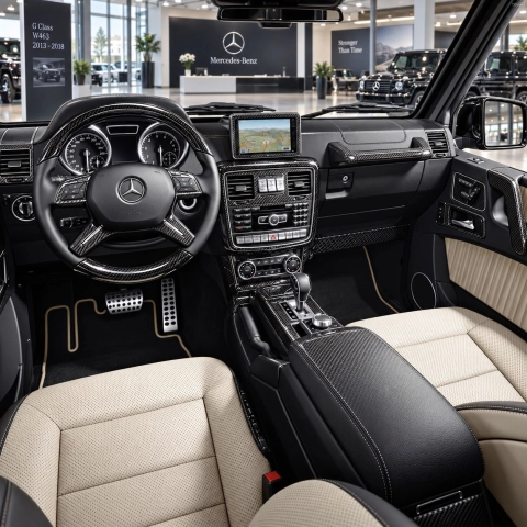 Mercedes Benz G Class W463 2013-2018 juego completo, compatibilidad OEM kit de molduras interiores para salpicadero