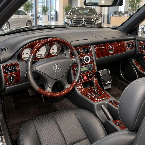 Mercedes-Benz SLK (R170) 1997-2004 3D Cockpit Dekor Interieurleisten Set 23-teilig
