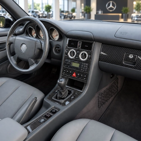 Mercedes Benz SLK 2001-2004 kit complet kit décoration intérieure tableau de bord