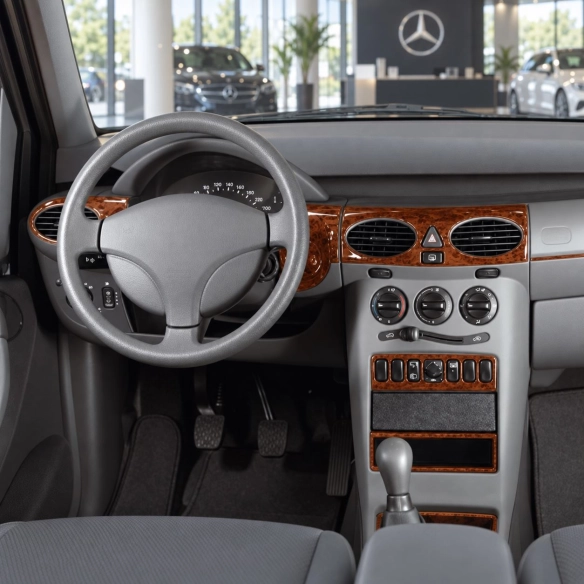 Mercedes A-Class W168 1997-2001 kit 3D de molduras interiores para salpicadero 12 piezas