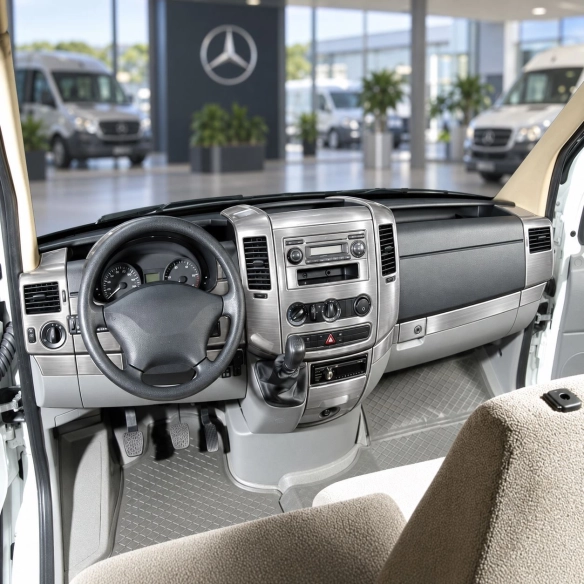 Mercedes Sprinter W906 2006-heden 3D interieur dashboard decoratieset dashboard decor 40-delen
