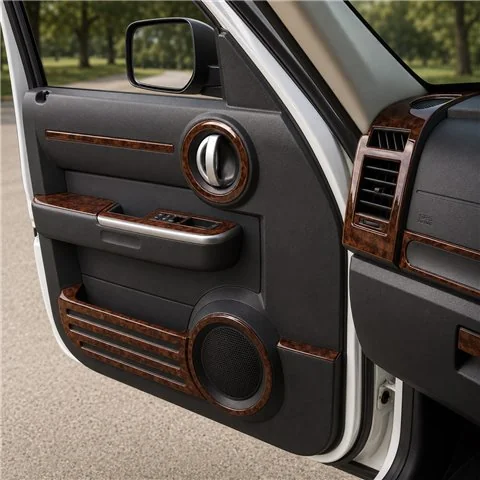 Dodge Nitro 2007+ Interior Doors H?le Covers 3D dashboard sierlijstset