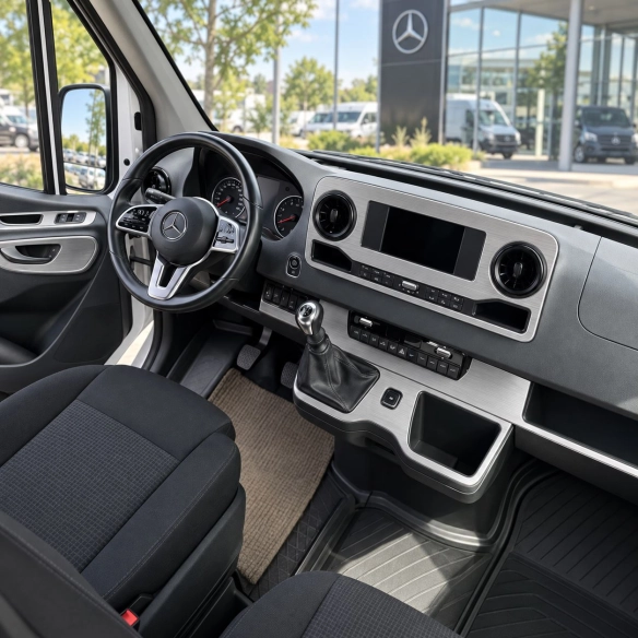 Mercedes Sprinter W907 kit de molduras interiores para salpicadero 39 piezas