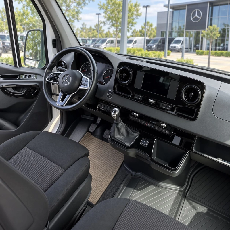 Mercedes Sprinter W907 kit de molduras interiores para salpicadero 39 piezas