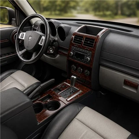 Dodge Nitro 2007+ set de base, boîte auto kit décor tableau de bord 3D