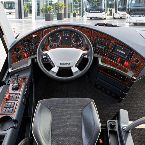 Neoplan Star Liner 2009-UP 3D Interior Dashboard Trim Kit Dash Trim Dekor 11-Parts