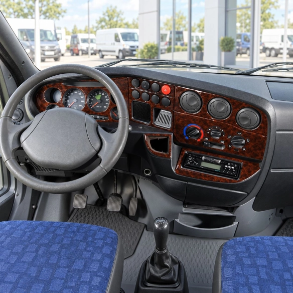 Iveco Daily City 1999-2007 kit 3D de molduras interiores para salpicadero 8 piezas