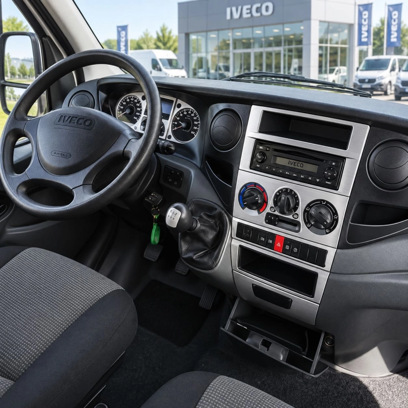 Iveco Daily 2007-heden 3D interieur dashboard decoratieset dashboard decor 7-delen