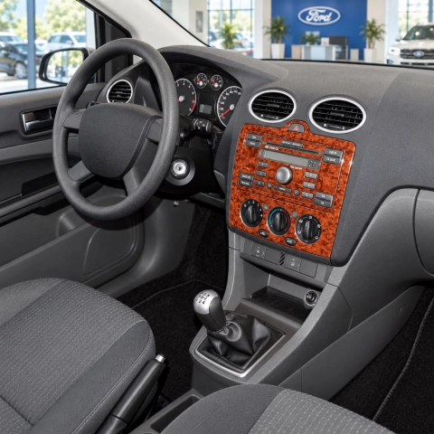 Ford Focus 2004-2010 kit rivestimento cruscotto e interni 3D 5 pezzi