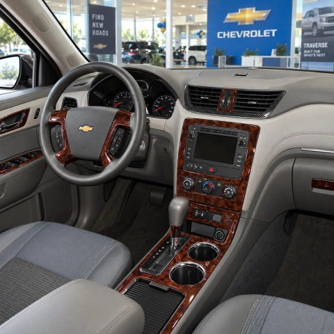 Chevrolet Traverse 2013-2017 kit rivestimento cruscotto e interni 3D 22 pezzi