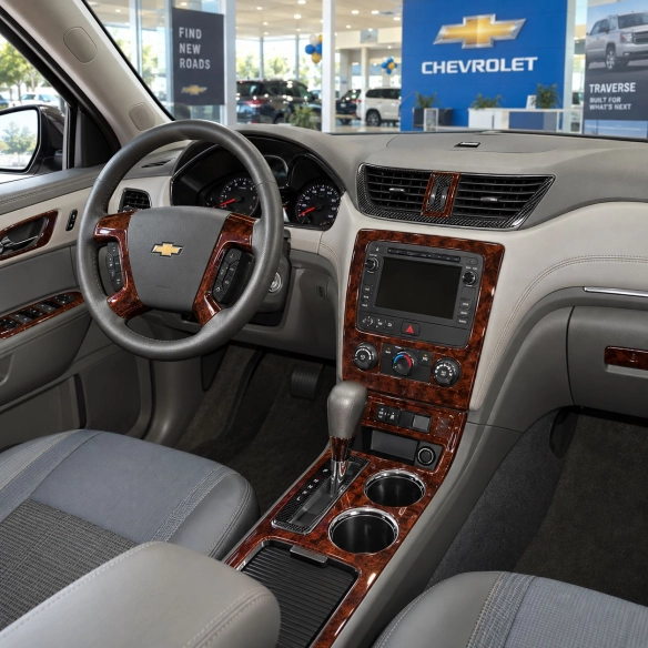 Chevrolet Traverse 2013-2017 3D Cockpit Dekor Interieurleisten Set 22-teilig