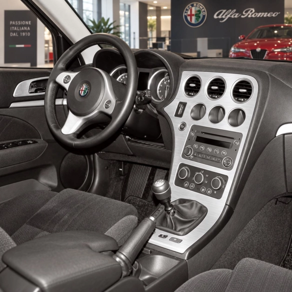 Alfa Romeo 159 2005-heute 3D Cockpit Dekor Interieurleisten Set 8-teilig