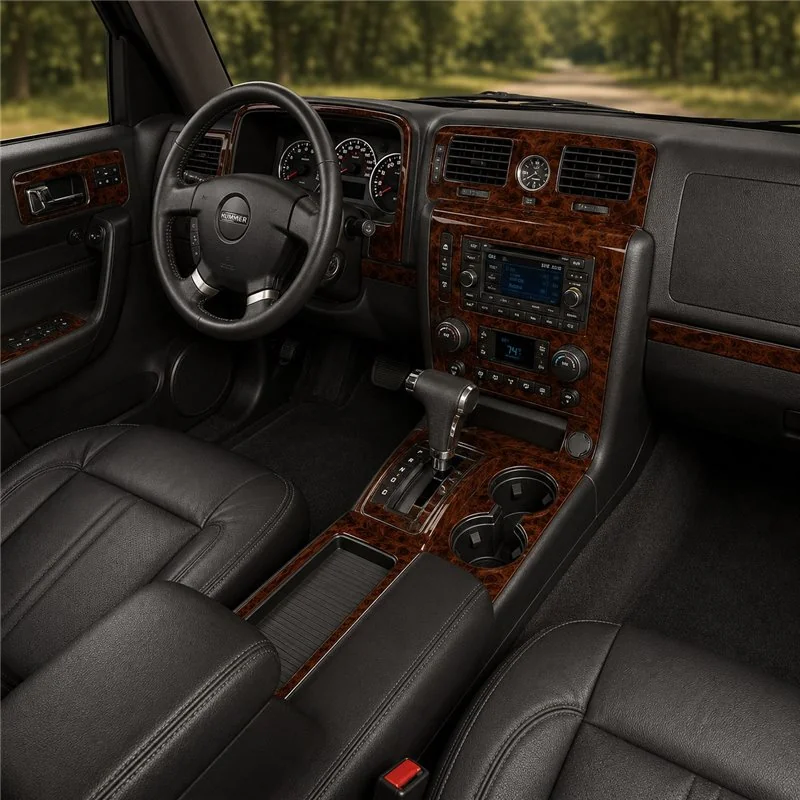 Hummer H2 2008+ complete set 3D dashboard sierlijstset
