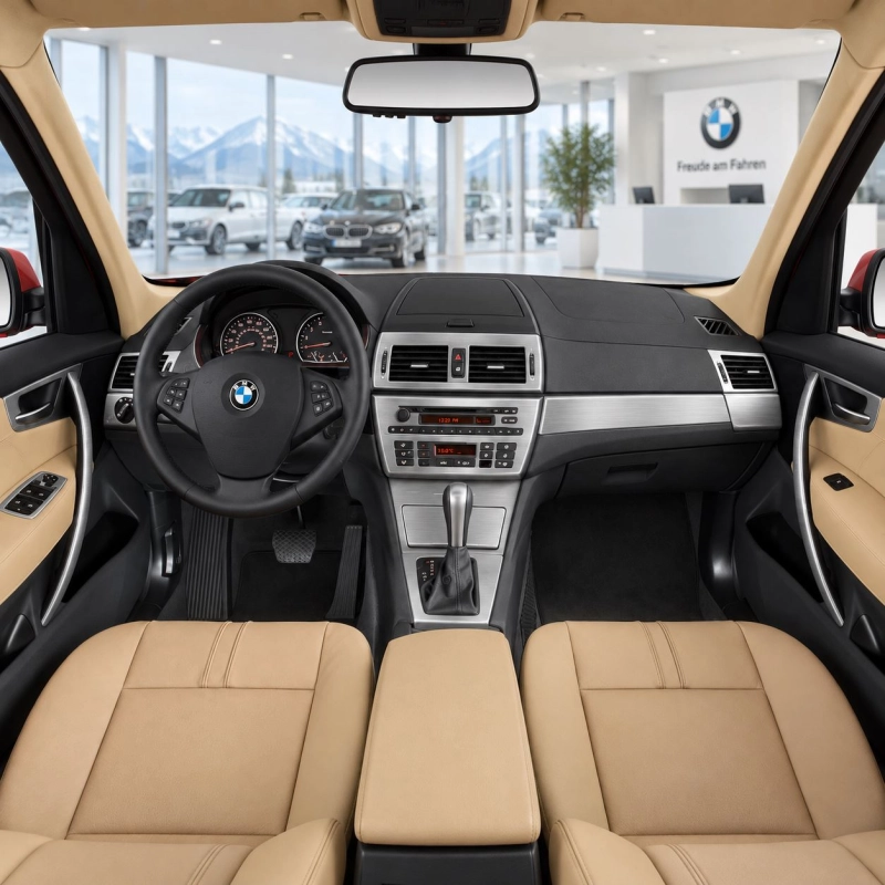 BMW X3 E83 2004-2010 3D Cockpit Dekor Interieurleisten Set 48-teilig