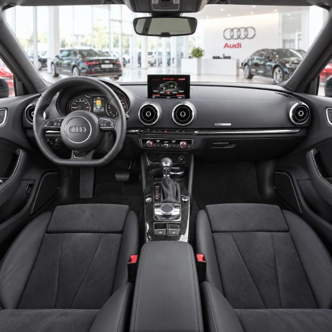 Audi A3 8V ab 2012-2018 3D kit décoration intérieure tableau de bord 24 pièces