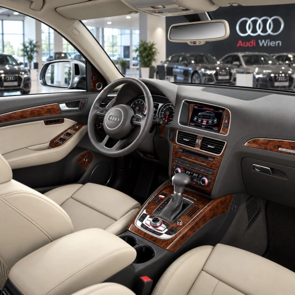 Audi Q5 2009-2017 3D Cockpit Dekor Interieurleisten Set 42-teilig