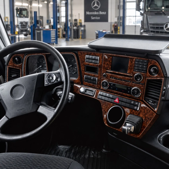 Mercedes-Benz Actros Antos 2016-heute 3D Cockpit Dekor Interieurleisten Set 24-teilig