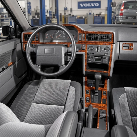 Volvo 850 1991-1993 3D Cockpit Dekor Interieurleisten Set 19-teilig