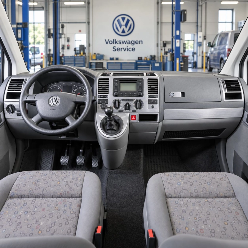 Volkswagen Transporter T5 2003-2009 3D interieur dashboard decoratieset dashboard decor 29-delen
