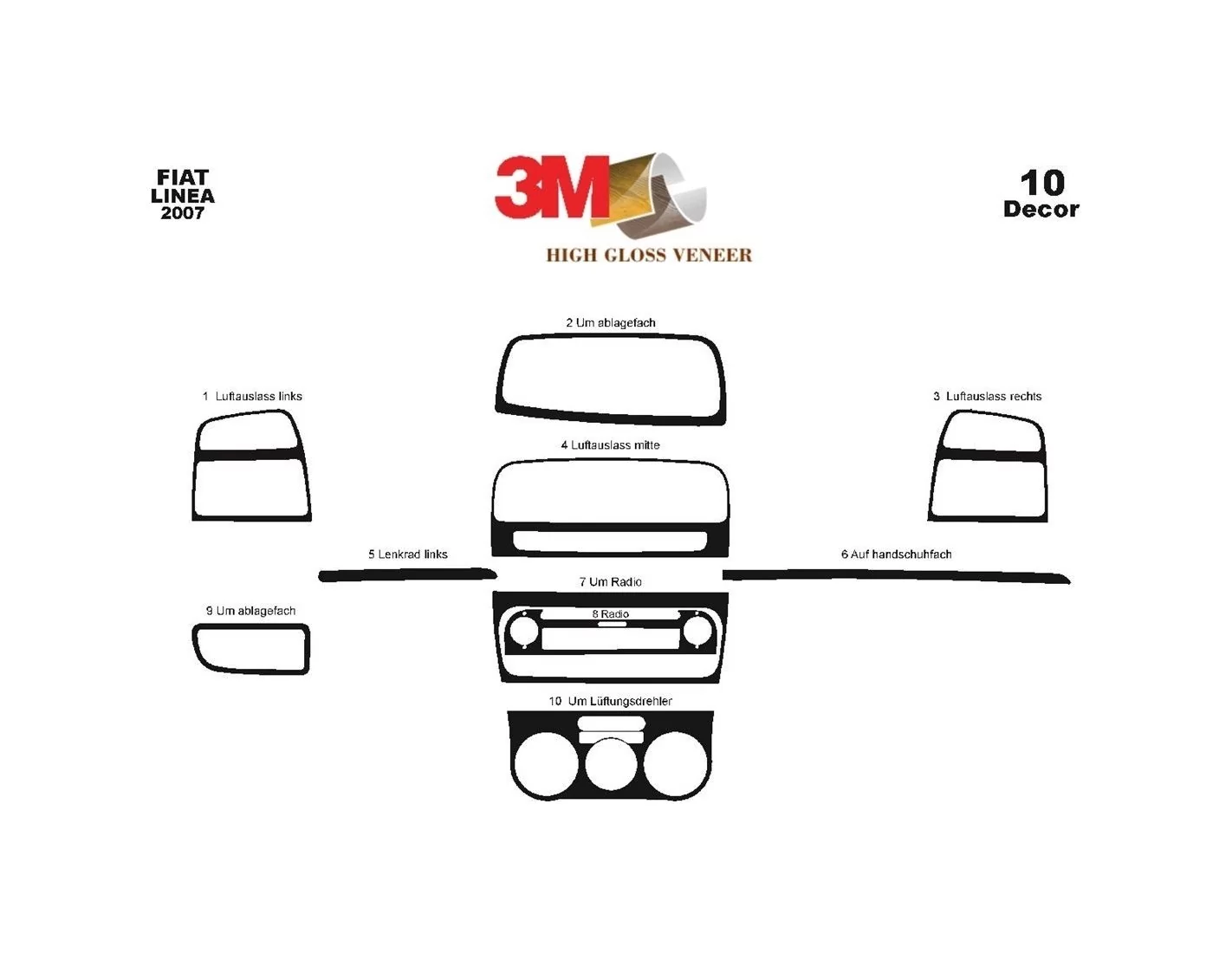 Fiat deals linea parts