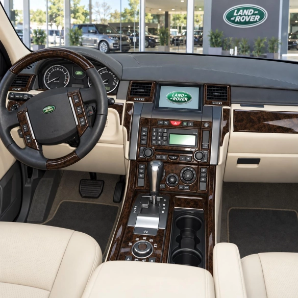 Land Rover Range Rover Sport 2006-2009 3D Interior Dashboard Trim Kit Dash Trim Dekor 76-Parts