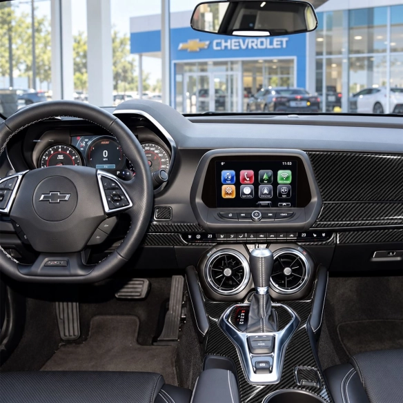 Chevrolet Camaro 2016-2024 kit de molduras interiores para salpicadero 36 piezas