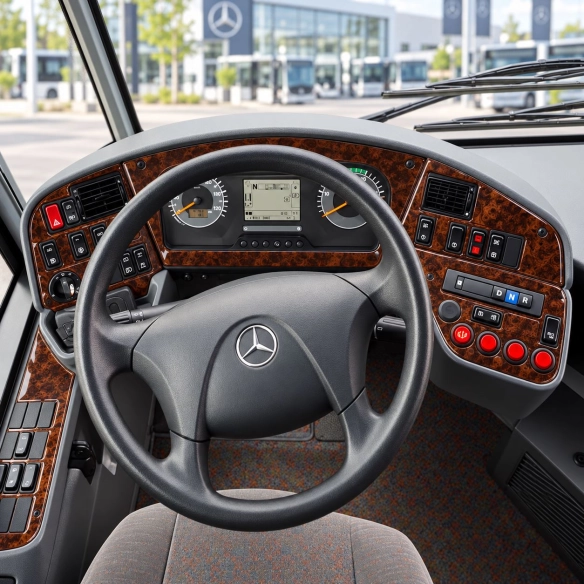 Mercedes Connecto 2013-Actualidad kit 3D de molduras interiores para salpicadero 52 piezas