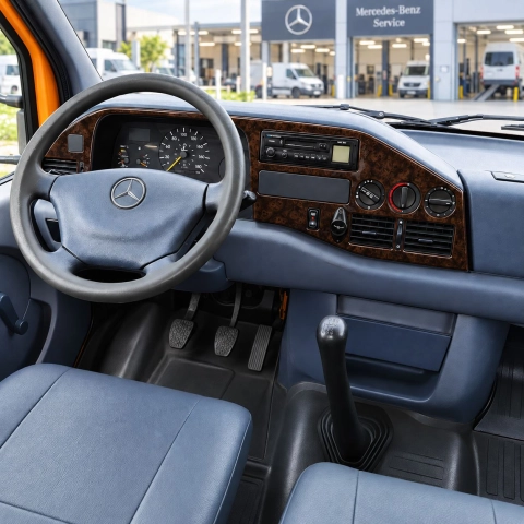 Mercedes Sprinter W901 1995-2000 3D Interior Dashboard Trim Kit 17-Piece