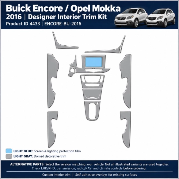 Buick Electra L7 2026 – Designer Trim – Kit completo per interni