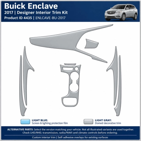 Buick Enlcave 2017 – Designer Trim – Kit completo per interni