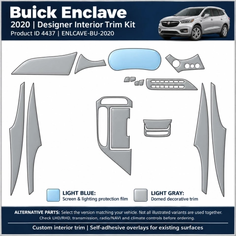 Buick Enlcave 2020 – Designer Trim – Innenraum-Komplettset