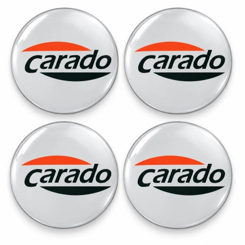 Adhesivos abombados Carado para centros de rueda – 56 mm – Juego de 4