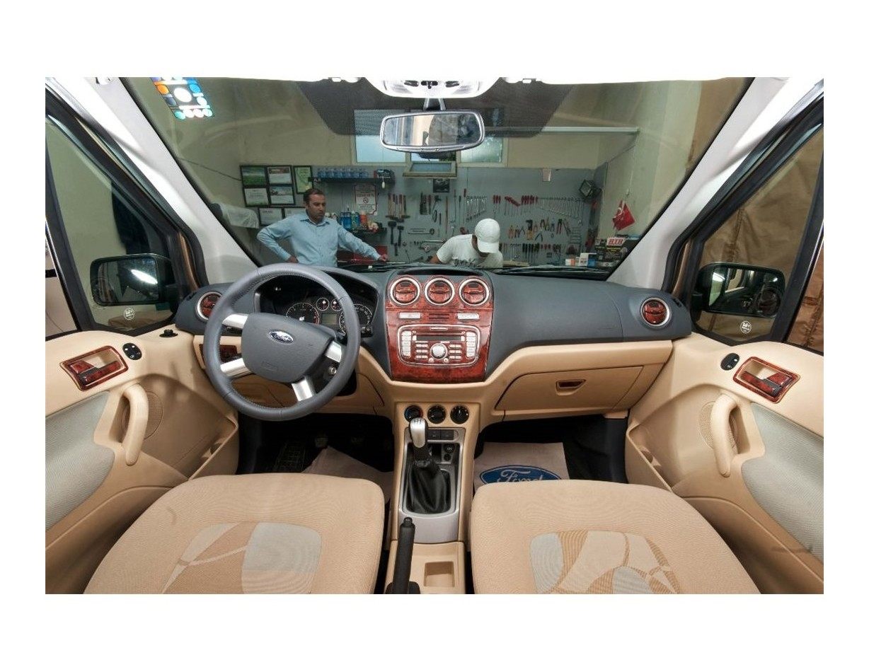 Ford Connect 09-14 Mittelkonsole Armaturendekor Cockpit Dekor 41-Teilige - 1- Cockpit Dekor Innenraum