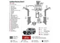 Land Rover Discovery 1999-2004 complete set, OEM-conform 3D dashboard sierlijstset