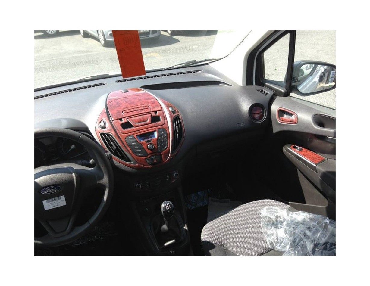 Ford Courier 01.2014 3D Inleg dashboard Interieurset aansluitend en pasgemaakt op he30 -Teile