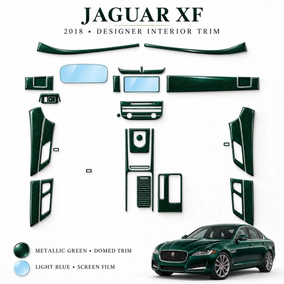 Designer Trim Jaguar Xf X260 2018 set interior