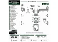 Land Rover Range Rover Sport 2005-2009 set completo kit salpicadero 3D