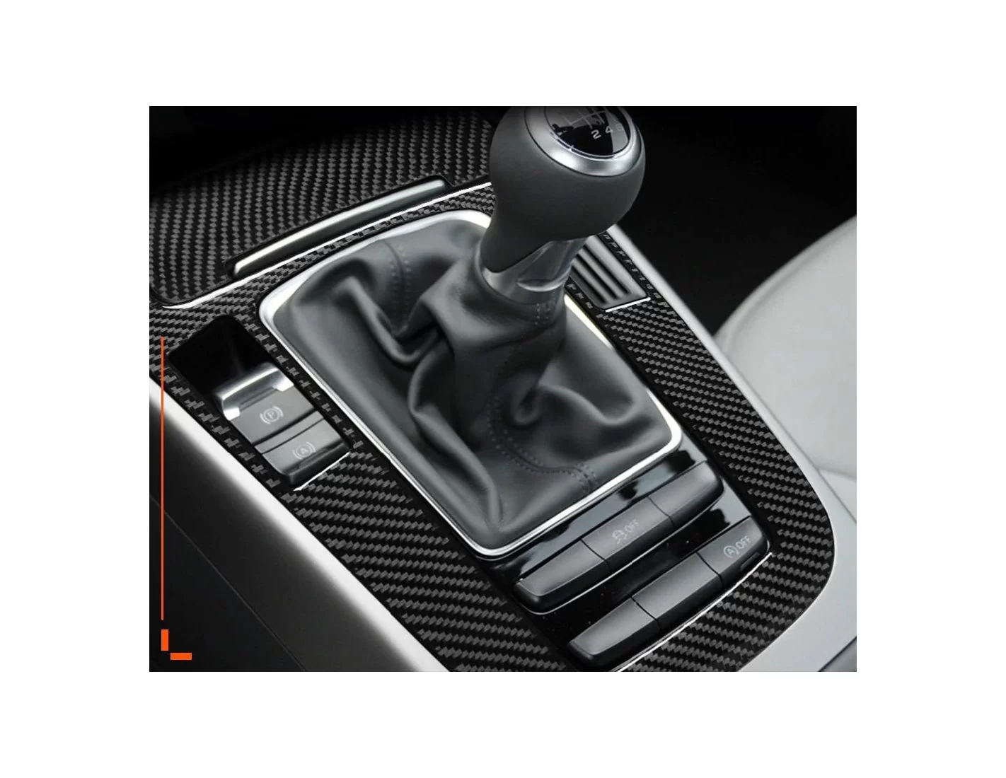 Audi Q3 ab 2015 Armaturendekor Cockpit Dekor 49-Teilige
