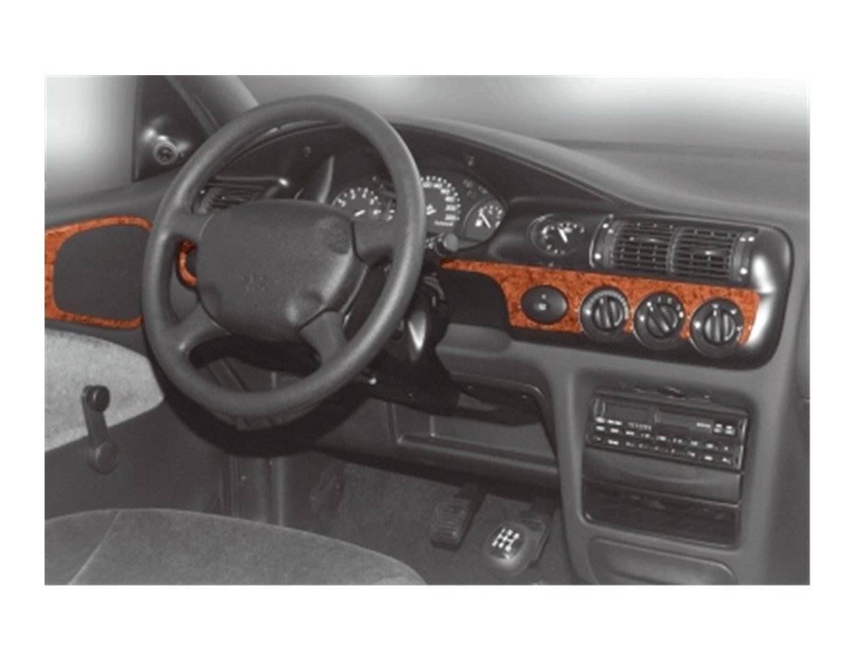 Ford Escord 95-00 Mittelkonsole Armaturendekor Cockpit Dekor 12-Teilige - 1- Cockpit Dekor Innenraum