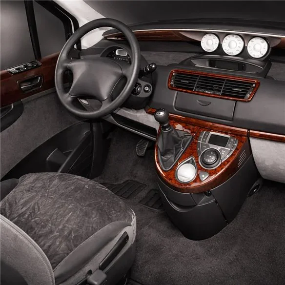 Citroen C8 2002+ 3D Armaturenbrett-Dekor-Set, 4 Teile