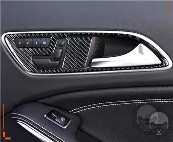 Mercedes-Benz CLA-Class 2014-2017 Kit la décoration du tableau de bord 39-Pièce - 13 - habillage decor de tableau de bord