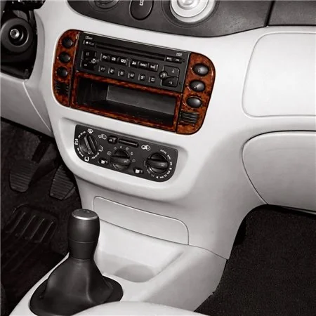 Citroen C2-C3 2002-2004 kit décor tableau de bord 3D, 4 pièces